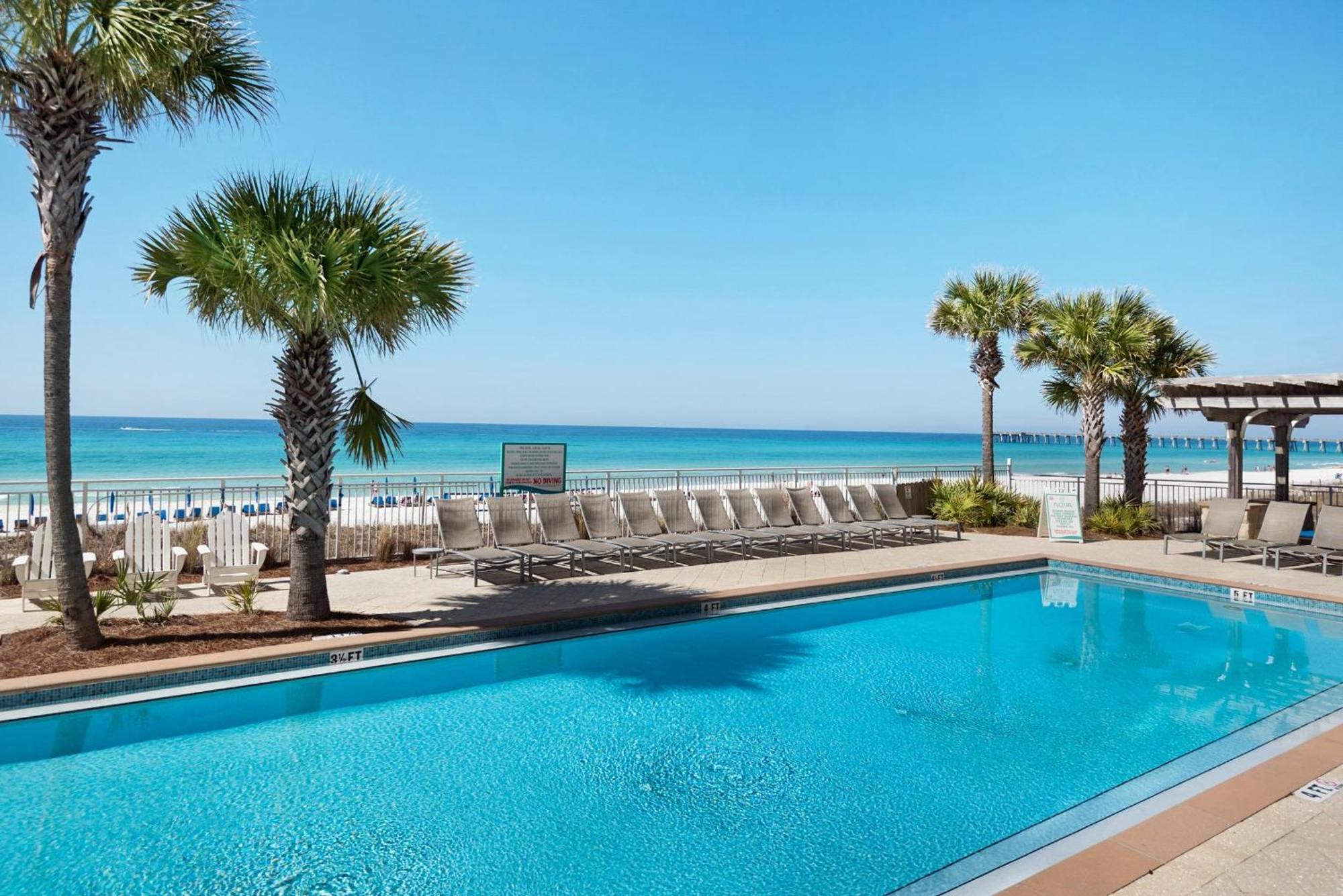 Aqua Resort 1007 Panama City Beach Bagian luar foto